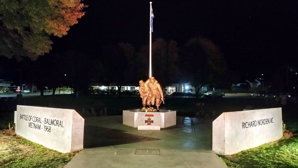 Battle of Coral Balmoral National Memorial, Gundagai, NSW